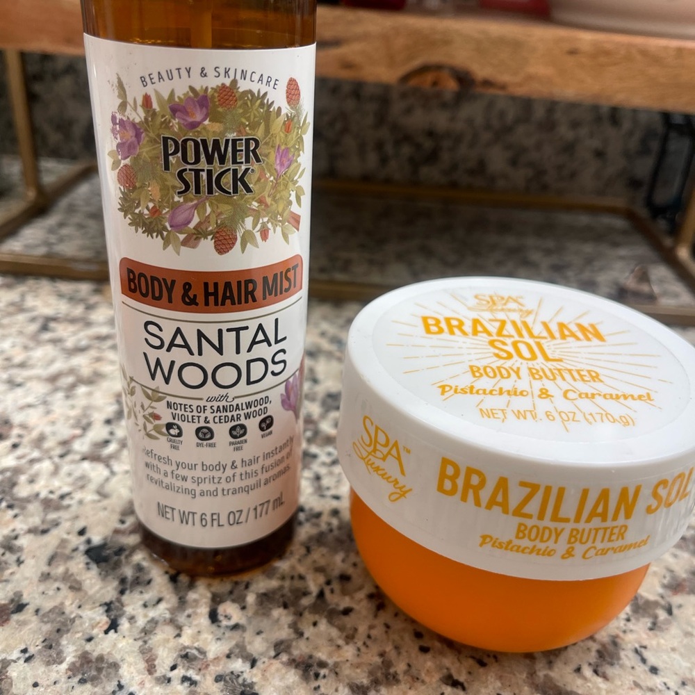 Body & Hair Mist - Santal Woods Brazilian butter